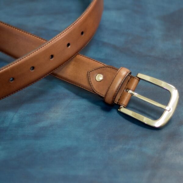 Med Brown Classic Hamptons Belt