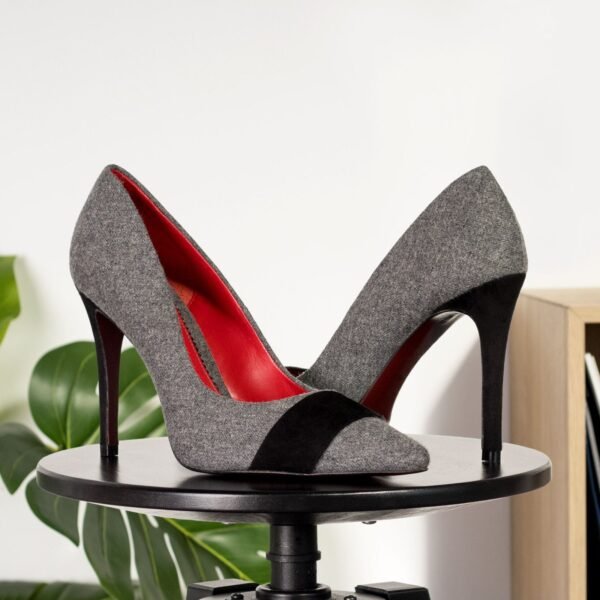 Milan Ladies Couture Luxury Suede Pumps