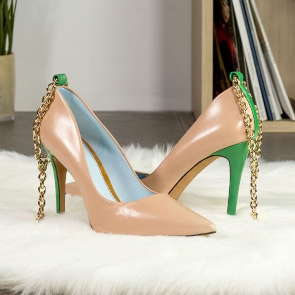 Florence Ladies Couture Leather Heels