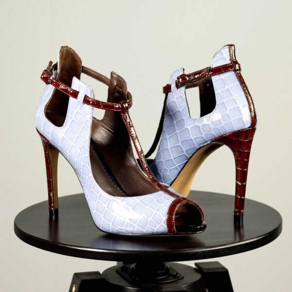 Barcelona Ladies Couture Dark Patent Heels