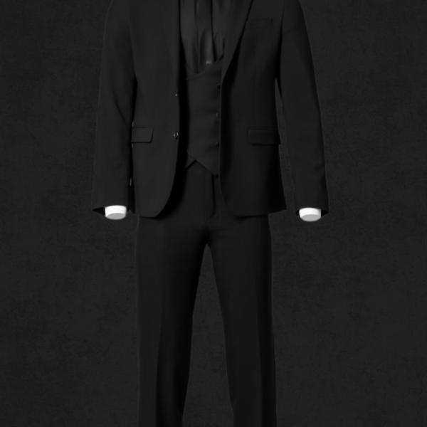 Peak Lapel Double Breasted Confident Evening